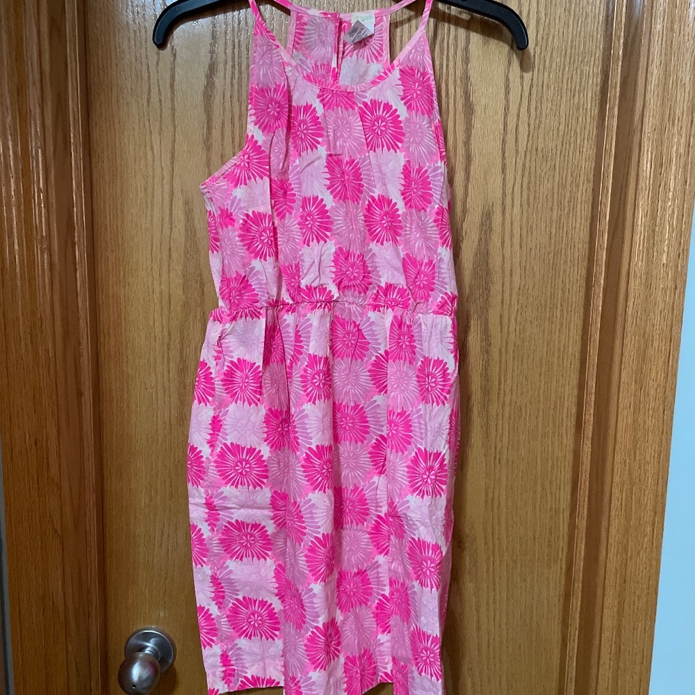 Crewcuts Pink Floral Print Dress